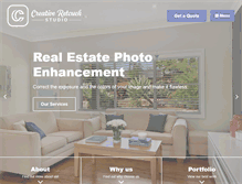 Tablet Screenshot of creativeretouchstudio.com